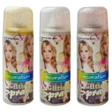 Csillám hajlakk  Glitter Spray Piros 85 g
