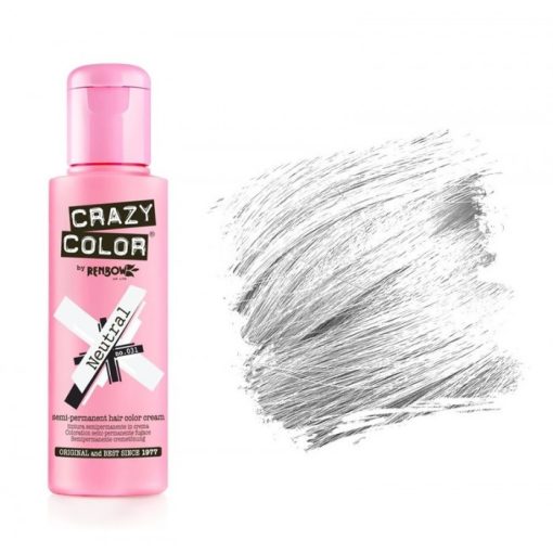 CRAZY COLOR Hajszínező krém Neutral No.031 100 ml