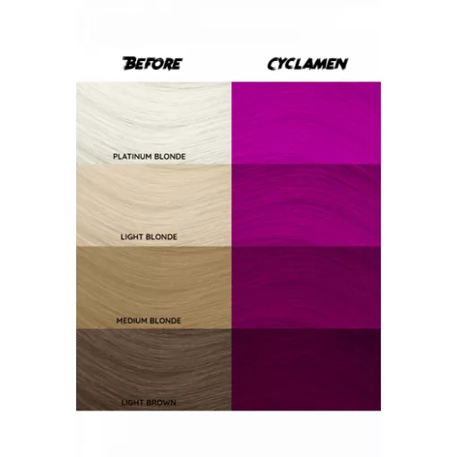 CRAZY COLOR Hajszínező krém Cyclamen No.41 100 ml