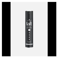 Taft hajlakk fekete POWER INVISIBLE -5- strong  250ml