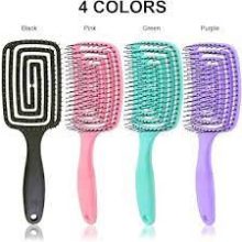 Gubanctalanító hajkefe Candy Brush Cecilia ovál műanyag