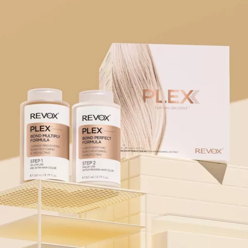 REVOX PLEX Professzionális Hajújraépítő szett 1.-2. lépés 3x260 ml