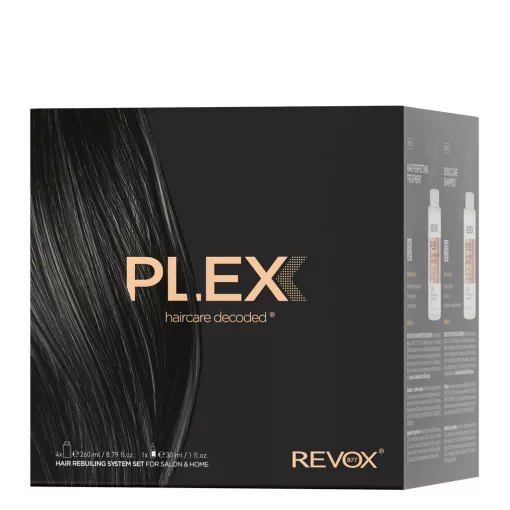 REVOX PLEX  Hajújraépítő szett 3,4,5,6,-7 lépés 4x260 ml, 1x30 ml