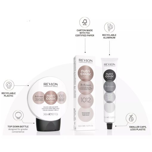Revlon Nutri Color színező 1012 Mauve Blonde 240 ml