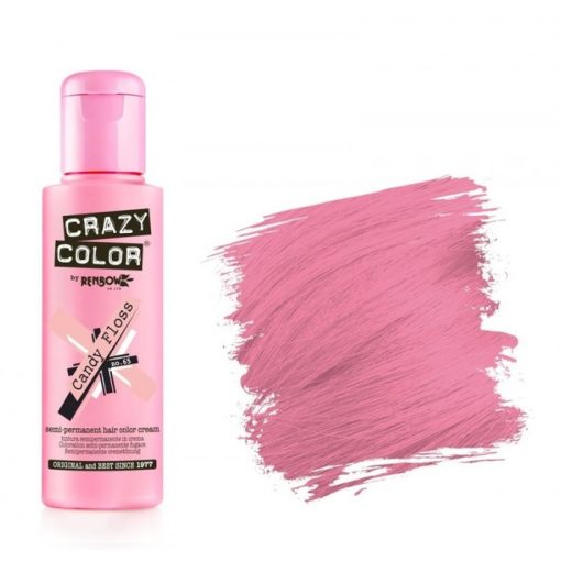 CRAZY COLOR Hajszínező krém Candy Floss No.65 100 ml