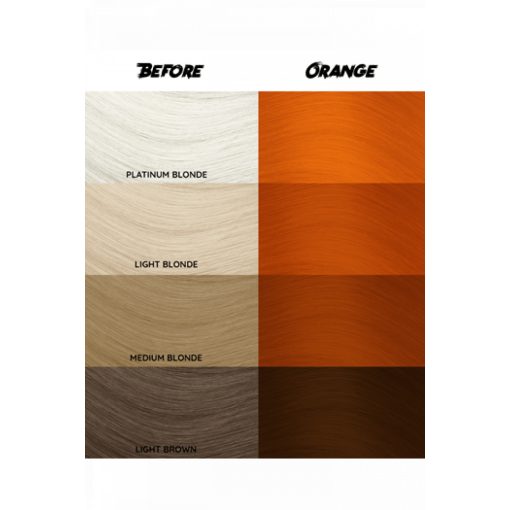 CRAZY COLOR Hajszínező krém Orange No.60 100 ml