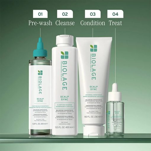 Matrix Biolage  Scalp Sync Clarifying tisztító sampon zsíros fejbőrre 400 ml