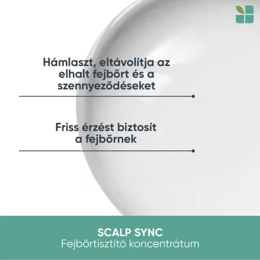 Matrix Biolage  Scalp Sync Fejbőrtisztító Koncentrátum 200 ml