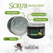 BARBERTIME Scurb Avocad bőrradír 300 ml