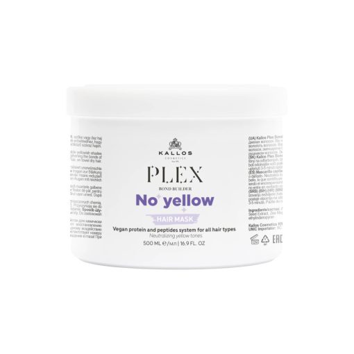 Kallos Plex Bond Builder No Yellow Hajpakolás 500 ml