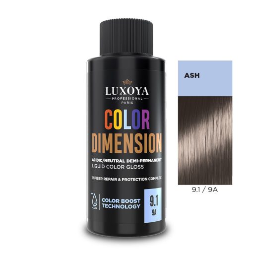 LUXOYA Color Dimension 9.1 Hajszínező 60 ml