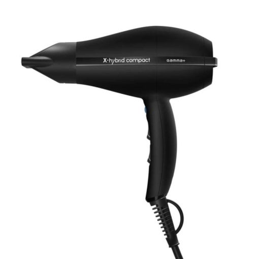 Gamma+ X-Hybrid Compact Fekete matt  hajszárító