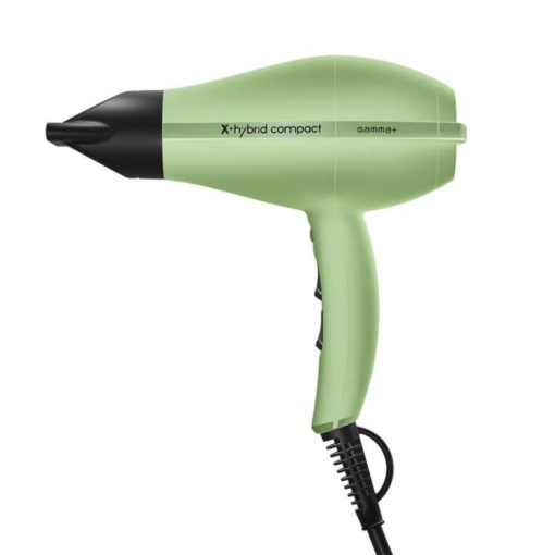 Gamma+ X-Hybrid Compact MATCHA Zöld matt hajszárító