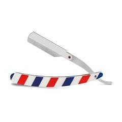 Borotva félpengés fém Barber Shop I-64