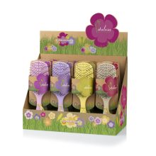 Petalosa organikus gubanctalanító hajkefe Sárga