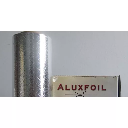 Melírfólia Aluxfoil prégelt  
15 micron 50 m  x 12 cm