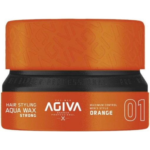 AGIVA Styling Aqua Wax Strong  01 Wet Look 155 ml (narancs)