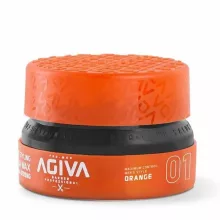 AGIVA Styling Aqua Wax Strong  01 Wet Look 155 ml (narancs)