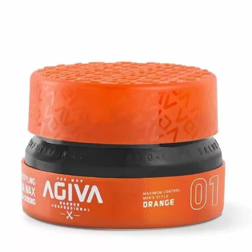AGIVA Styling Aqua Wax Strong  01 Wet Look 155 ml (narancs)