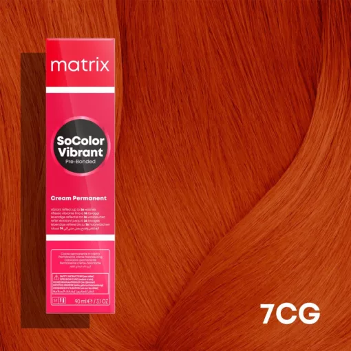 Matrix SoColor Vibrant 7CG hajfesték 90 ml
