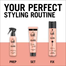 Taft hajlakk  GLISS Style and Repair -4- strong  250ml