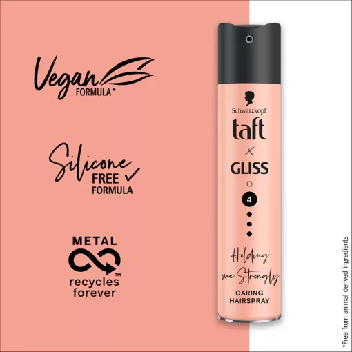 Taft hajlakk  GLISS Style and Repair -4- strong  250ml