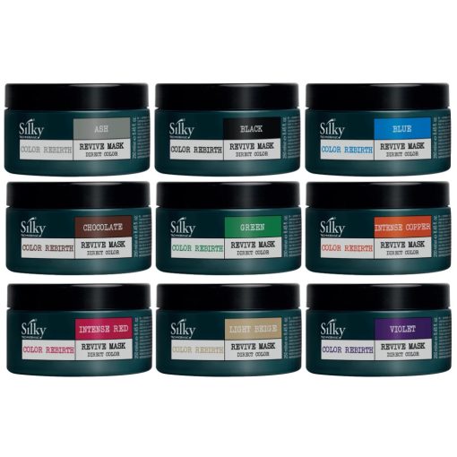 Silky Color Rebirth Revive direct color hajszínező maszk INTENSE RED 250ml