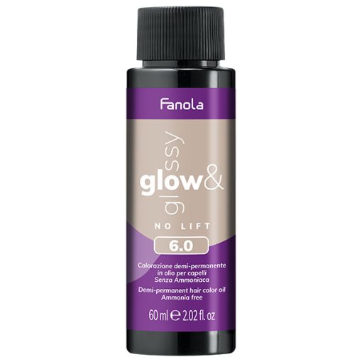 Fanola Glow & Glossy 6.0 hajszínező 60 ml