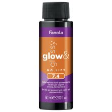 Fanola Glow & Glossy 7.4 hajszínező 60 ml