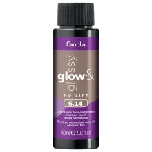 Fanola Glow & Glossy 6.14 hajszínező 60 ml