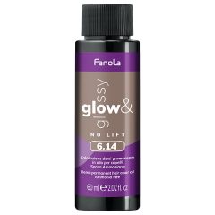 Fanola Glow & Glossy 6.14 hajszínező 60 ml