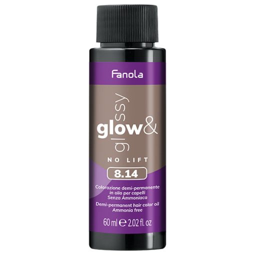 Fanola Glow & Glossy 8.14 hajszínező 60 ml