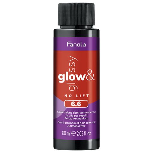 Fanola Glow & Glossy 6.6 hajszínező 60 ml