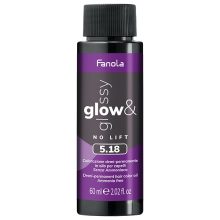 Fanola Glow & Glossy 5.18 hajszínező 60 ml