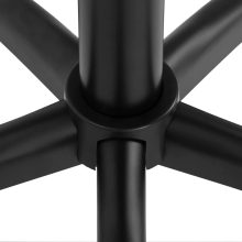 Fodrász - kozmetikus munkaszék  háttámlával D026 fekete