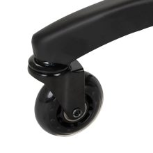 Fodrász - kozmetikus munkaszék  háttámlával D026 fekete