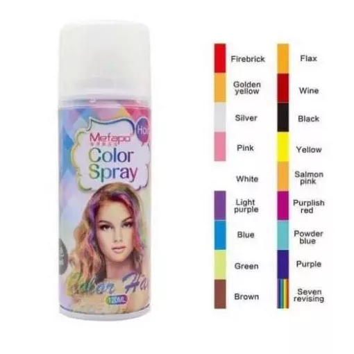 Mefapo színes hajlakk 120 ml Citromsárga