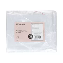 Festőkötény Egyszerhasználatos nylon 50db/csom Lussoni