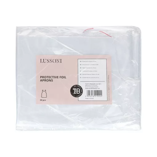 Festőkötény Egyszerhasználatos nylon 50db/csom Lussoni