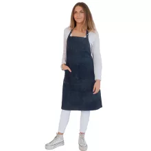 Fodrászkötény Fekete Eurostil 04302