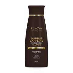   LUXOYA KDUPLA KOFFEINES ENERGIZÁLÓ HAJNÖVEKEDÉST TÁMOGATÓ SAMPON - RITKULÓ ÉS GYENGE HAJRA - 400 ml