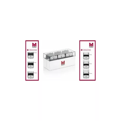 Moser mágneses felrakható fésü szett 6 db-os 