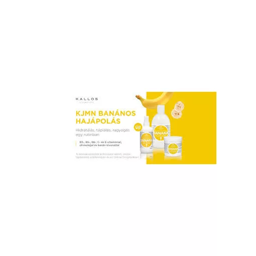 Kallos KJMN 14 in 1 Banán Leave-in hajápoló spray 200 ml