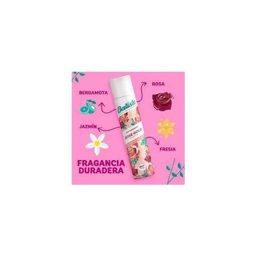 Batiste száraz sampon spray Rose Gold 200ml