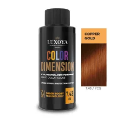 LUXOYA Color Dimension 7.43 / 7CG Hajszínező 60 ml