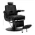 Barber szék Hair System BM88066 fekete - fekete