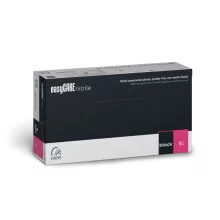 Gumikesztyű easyCARE Nitril -S- 100db Fekete