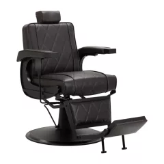 Barber szék Hair System BM88066 barna - fekete talp