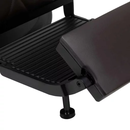 Barber szék Hair System BM88066 barna - fekete talp