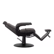 Barber szék Hair System BM88066 barna - fekete talp